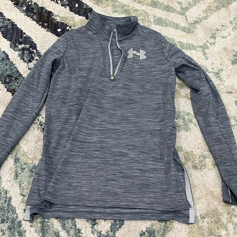 Under Armour youth medium 3/4 zip
